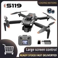 S119 Kawalan Skrin Tanpa Brushless Drone Lipat Dilengkapi dengan Kad Memori dan Motor Tanpa Brushles