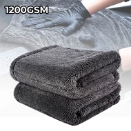 Spt3! Microfiber DRYING TOWEL Double-Side 1200 GSM Twisted Loop Cloth