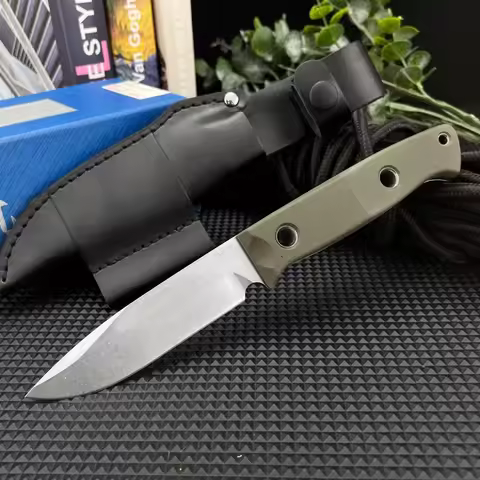 New BM 162/163 Sharp Tactical Fixed Blade Knife D2 Blade Camping Hunting Outdoor Knife EDC Fighting 