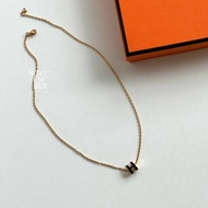 全新經典款🫰🏻 Hermès 愛馬仕 mini pop H 黑金項鍊