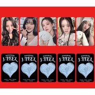 5-6pcs/set (G)I-DLE Photocards I FEEL Mini Album PB Lomo Cards GIDLE Member SHUHUA YUQI MINNIE SOYEO