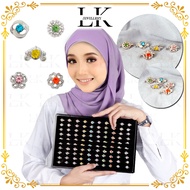HOT kerongsang baby brooch WITH BOX 25pc/50pc/100pc pin tudung kerongsang korea borong murah comel f
