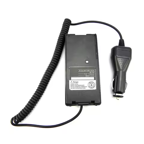12V Car Charger Radio Battery Eliminator Adapter for ICOM Two Way Radio IC-V8 IC-V82 IC-A6 IC-A24 IC
