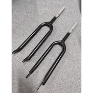 Front Fork Drop Neck for MTB Mountain Bikes Rim Brakes - Super Durable 24inch / 26inch Disc Brakes