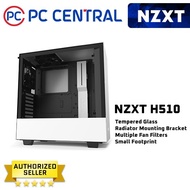 NZXT H Series H510 Compact Mid-Tower Case With Tempered Glass (Ca-H510b-W1)