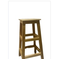 Wooden bench/stair bench/solid wood chair/cafe bench/75 cm high bench hm