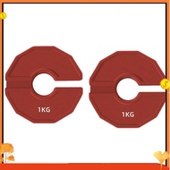 2PCS Gym Micro-Type Plates Dumbbell Fractional Weight Plate Rubber Fractional Weight Plates Plates A