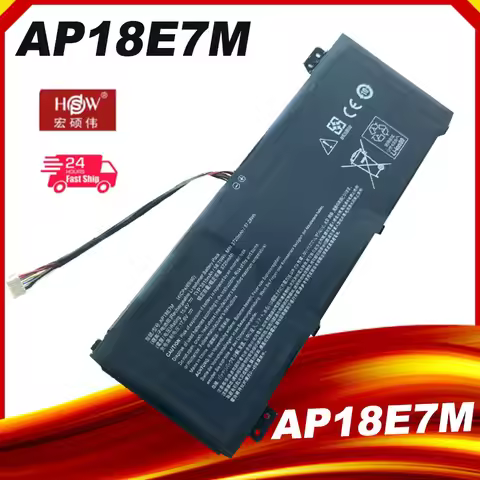 AP18E7M Laptop Battery For Acer Nitro 5 AN515-54 AN515-55 AN517-51 7 AN715-51 Aspire 7 A715-74 A715-