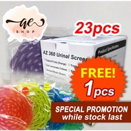 23pcs/box AE Campak dan Bilik Pewangi Toilet Urinal Screen mat (Perfume Bilik Air / Car / Kerata Fre