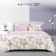 Epitex CNY Bedding Brand Box C | 100% Cotton Arte Queen Fitted Bedsheet x1 | Luxe Hotel Pillow x2 | 