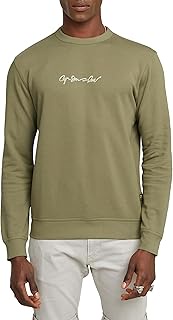 RAW G-script logo r sweat, Green (Ensis Green D26407-d257-6057), XX-Large