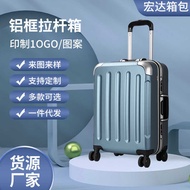 Japan Aluminum Frame Trolley Case 77cm Men Women Universal Wheel Password Luggage Travel Business Bo