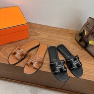 Hermes Flat H Slipper Size 35-39