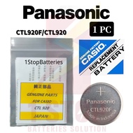 Original Panasonic Solar Rechargeable(CTL1616 CTL1616F)(CTL920 CTL920F)(CTL1025 1025)Casio Replaceme