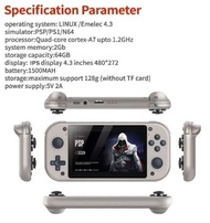 Video Game Console Handhled Portable Anbernic RG505 5inch 4GB 128GB GameBoy Retro Classic Dual OS An