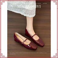 【NEW】Lyden Mary Jane Pointed Heels Series 6cm pump heels - Classic Black//Maroon//Apricot