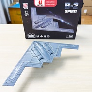 B2 Spirit Fighter Plane Model Static Model 1: 72 Scale Assembled with Display Stand ️ ️