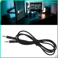 WU 3 Pole Stereo 2 5mm Male to 2 5mm Male Jack Male to Male Extension  Cable 20cm 100cm