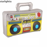 ONLYES PVC Inflatable Balloons 80's 90's Party Decorations Reusable Inflated Toys Retro Dress Access