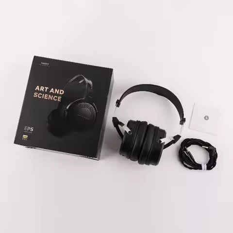 SIMGOT EP5 HIFI Headphone 50mm Dynamic Driver 7.1 Surround Sound High Dual TRS Convertible Cable Cus