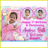 ℗ ❏ ✷ TARPAULIN PRINTING WITH FREE LAYOUT UNICORN