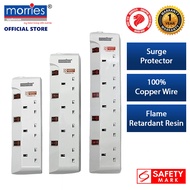 Morries 2M 2/3/4/5 Way Extension Cord (With Surge)