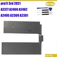 Battery For iPad Pro 11 3nd 2021 A2377 A2460 A2462 A2495 A2369 A2301 battery + tools