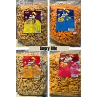 Makanan Ringan D-Jack Keju Ayam Halal Thai Cili Manis BBQ Kerucut 1KG Pedas Angry Bite Spicy - Food 