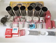 For ISUZU 6SD1T 6SD1-TC overhaul rebuild kit oil pump gasket piston liner bearing