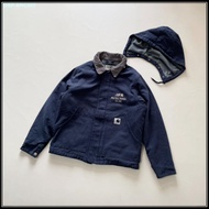 YX Carhartt [ยิงจริงในไม่กี่วินาที] NB X Carhartt WIP เสื้อแจ็คเก็ตล้างตัวหนัก