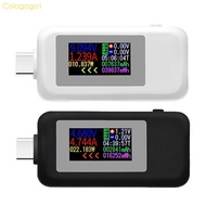 Cologogo1 Current Voltage Monitor Power Meter KWS-1902C Type-C USB Tester 0-5A 4-30V Color Display f