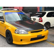 HONDA CIVIC EK9 EK99 SO4 LIP PU SKIRTING #MOMOKVTEC