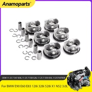 Engine Parts Piston Rings Set Fit 2.5 3.0 L GAS N52 For BMW E90 E60 E83 Z4 130i 128i 328i 528i 525xi