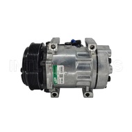 Sanden 7H15 7S15 709 SD709 SD7H15 auto ac compressor for International Navistar truck 6pk 12V Sanden