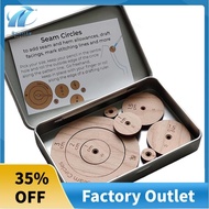 Jenerates Seam Circles, Wooden Circle Quilting Template, Circle Template Quilting Rulers and Templat