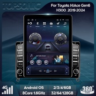 TopSonic Android 8Core IPS 9.7inch Vertical Screen Car Radio Audio Video Stereo Player For Toyota Hi