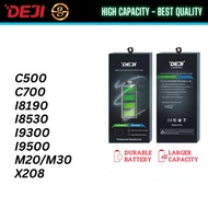DEJI Battery High Capacity C500/C700/I8190/I8530/I9300/I9500/M20/M30/X208 Compatible with Samsung