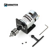 New DC 24V 10000rpm 775 Motor Double Ball Bearings Mini PCB Hand Drill Press Drill Chuck 0.3~4mm JTO
