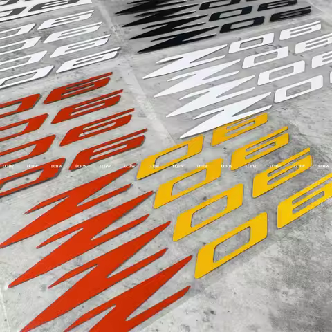 Car Stickers for Z06 FITS Corvette Racing Accent Stickers C5Z C6Z C7Z C8Z LSX LTX Auto Body Handle D