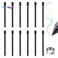 Standard Pen Nibs Set Kit for WACOM, 12Pcs Black Replacement Refill Pen Tips Set for Wacom Intuos Pr