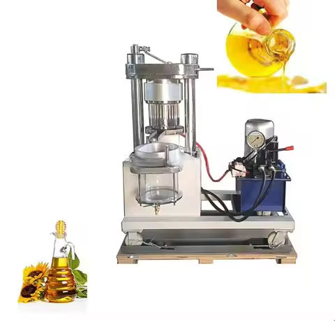 Cold Press Oil Machine Hydraulic Oil Press Walnuts Peanut Sesame Avocado Oil Press Machine