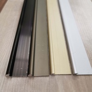 3mm aluminium 45° adaption profile for Vinyl,Carpet &amp;SPC flooring (flooring accessories)