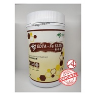 AG TECH Iron Chelate/Ferum Chelate/EDTA Fe-13.2%/Trace Element/Bahan Baja AB Fertigasi - 1KG