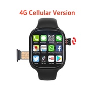 4g Android Smart Watch Sim Card Cellular Version S9 With 180° Rotating Camera Gps Wifi Apps Download