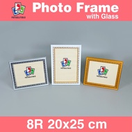 8R Carved Photo Frame USING GLASS - Photo Frame F3031