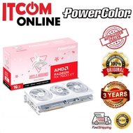 POWER COLOR RX7800XT 16GB GDDR6 256BIT HELLHOUND SAKURA GRAPHIC CARD (RX7800XT 16G-L/OC/SAKURA)