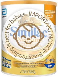 Abbott Similac NeoSure with 2'FL Special Infant Milk Formula - Stage 1 (0-12 months) 850g