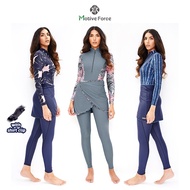 Ladies Swimwear Full Cover 3 Pieces Set Muslimah Swimming Suit