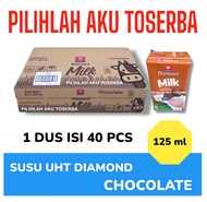 Susu DIAMOND UHT Chocolate MINI 125 ml - ( HARGA 1 DUS ISI 40 )