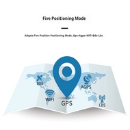 Pet Collar Mini GPS Tracker, GSM Wifi LBS Anti-lost Tracker Pet Location Collar IP67 Waterproof for 